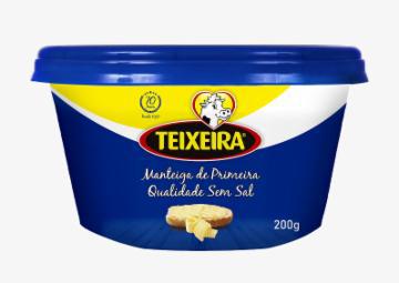 MANTEIGA TEIXEIRA SEM SAL POTE 200G