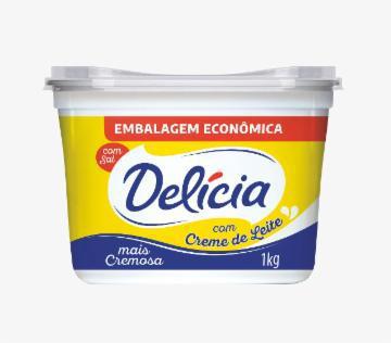 MARG DELICIA C/CREME LEITE C/S 1KG