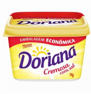 MARGARINA CREMOSA DORIANA COM SAL 1KG
