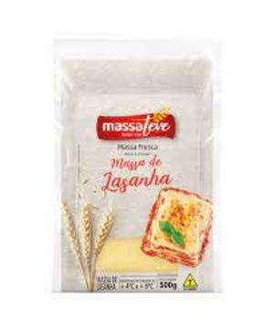 MASSA DE LASANHA MASSA LEVE 500G
