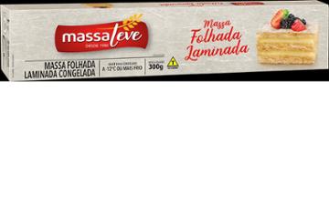 MASSA FOLHADA LAMINADA MASSALEVE 300G