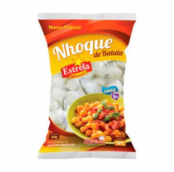 MASSA P/NHOQUE ESTRELA MASSAS 500G
