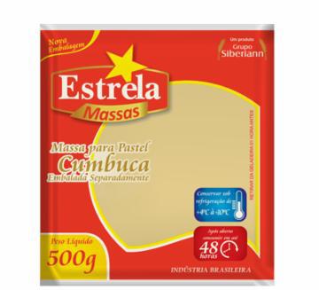 MASSA P/PASTEL ESTRELA MASSAS CUMBUCA 500G