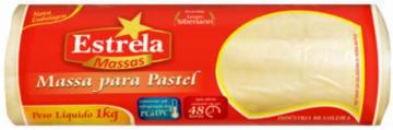 MASSA P/PASTEL ESTRELA MASSAS ROLO 1KG