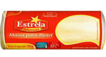 MASSA P/PASTEL ESTRELA MASSAS ROLO 500G