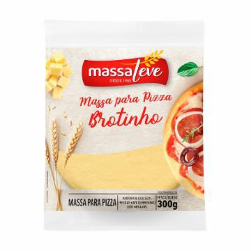 MASSA PIZZA BROTINHO MASSALEVE 300G