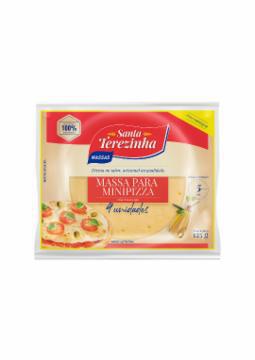 MASSA SANTA TEREZINHA P/PIZZA 125G C/4