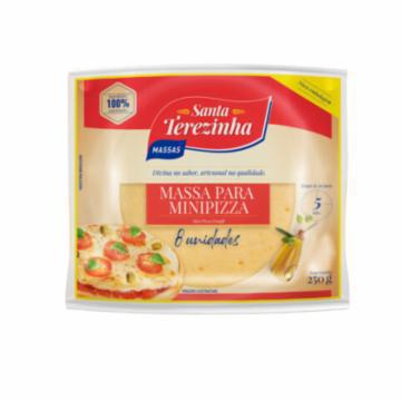 MASSA SANTA TEREZINHA P/PIZZA 250G C/8