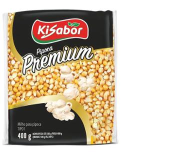 MILHO PIPOCA KISABOR PREMIUM 400G