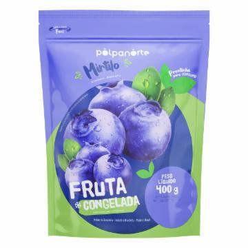MIRTILO POLPA NORTE FRUTA CONGELADO 400G