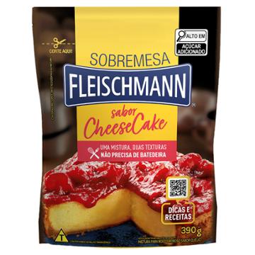 MISTURA PARA BOLO FLEISCHMANN CHEESCAKE 390G