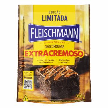 MISTURA PARA BOLO FLEISCHMANN CHOCOMOUSSE EXTRA CREMOSO 390G