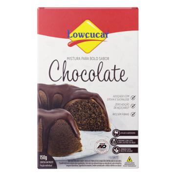 MISTURA BOLO LOWCUCAR CHOCOLATE ZERO ACUCAR 150G