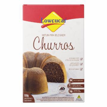 MISTURA BOLO LOWCUCAR CHURROS ZERO ACUCAR 150G