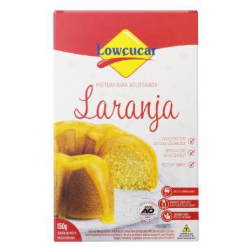 MISTURA BOLO LOWCUCAR LARANJA ZERO ACUCAR 150G