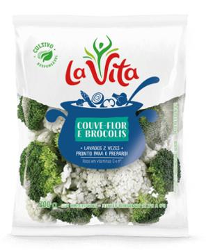 MIX BROCOLIS E COUVE FLOR LA VITA 200G