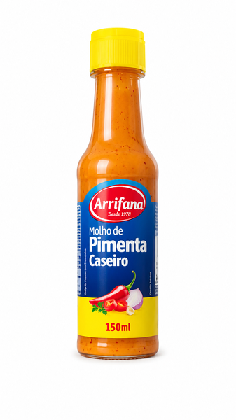 MOLHO ARRIFANA PIMENTA CASEIRO 150ML
