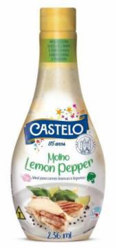 MOLHO CASTELO LEMON PEPPER 200G