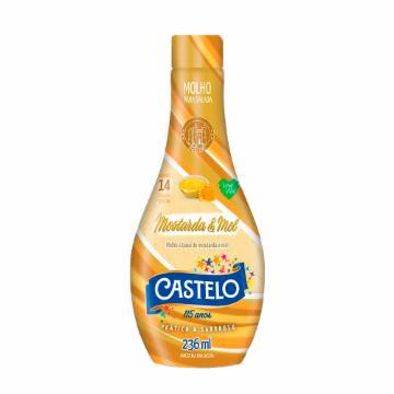 MOLHO CASTELO MOSTARDA MEL 236ML