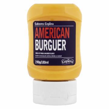 MOLHO CEPERA AMERICAN BURGUER 190G