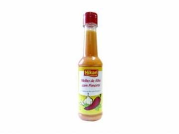 MOLHO HIKARI ALHO C/PIMENTA150ML
