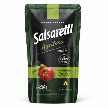 MOLHO SALSARETTI AZEITONA SACHE 300G