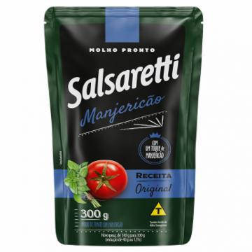 MOLHO SALSARETTI MANJERICAO SACHE 300G