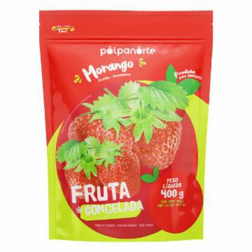 MORANGO POLPA NORTE FRUTA CONGELADO 400G