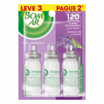 NEUTRALIZADOR BOM AR SPRAY CAMPOS DE LAVANDA LV3 PG2 REFIL 12ML