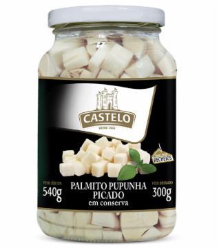 PALMITO CASTELO PUPUNHA PICADO 300G