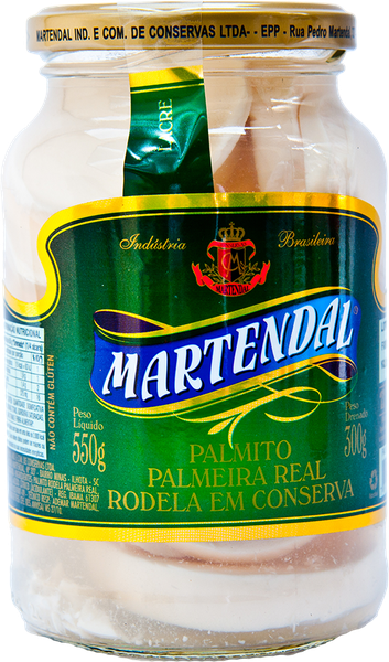 PALMITO MARTENDAL PALMEIRA REAL RODELA 300G