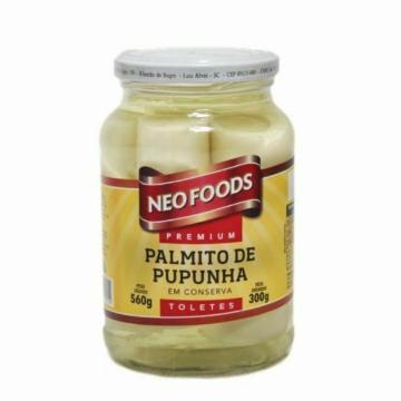 PALMITO NEOFOODS PUPUNHA TOLETE 300G