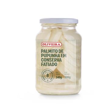 PALMITO OLIVEIRA PUPUNHA FATIADO 300G