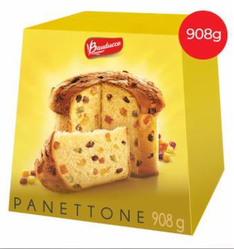PANETTONE BAUDUCCO FRUTAS 908G