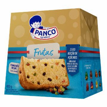 PANETTONE PANCO FRUTAS ZERO ADICAO DE ACUCARES 400G