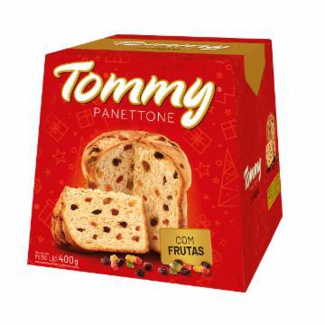 PANETTONE TOMMY FRUTAS 400G