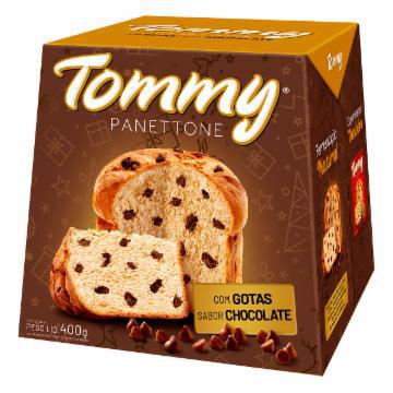 PANETTONE TOMMY GOTAS DE CHOCOLATE 400G