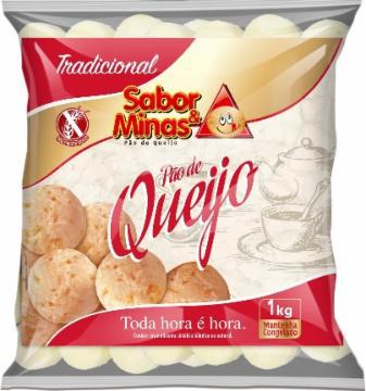 PAO DE QUEIJO SABOR&MINAS (25G) 1KG