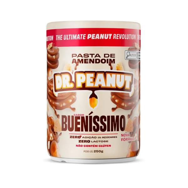 PASTA AMENDOIM DR PEANUT BUENISSIMO 250G
