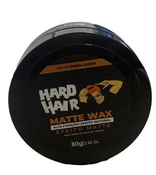 PASTA MODELADORA HARD HAIR EFEITO MATTE WAX 80G 