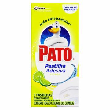 PASTILHA ADESIVA PATO CITRUS C/3