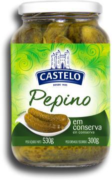 PEPINO CASTELO CONSERVA 300G