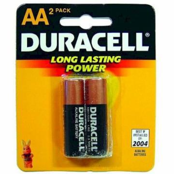 PILHA DURACELL PEQUENA C/2