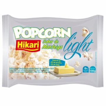PIPOCA HIKARI M ONDAS MANT/LIG 100G
