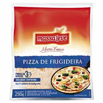 PIZZA MASSA LEVE FRIGIDEIRA 250G