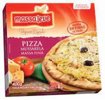PIZZA MASSA LEVE MUSSARELA 400G