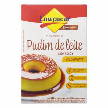 PO P/ PUDIM DE LEITE C/COCO LOWCUCAR COM CALDA ZERO 100G
