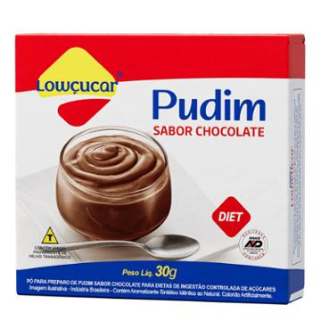 PO P/ PUDIM LOWCUCAR CHOCOLATE DIET 30G