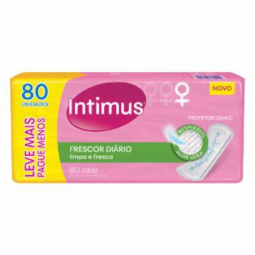 PROTETOR DIARIO INTIMUS DAYS C/PERFUME S/A LV80 PG60