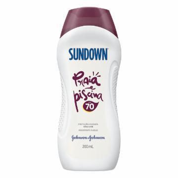 PROTETOR SOLAR SUNDOWN FPS 70 PRAIA E PISCINA 200ML